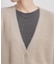 フェザーヤーンニットカーディガン【洗濯機OK】