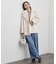 カシミヤブレンドウール ミドルピーコート