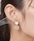 シェルxエポデザインピアス