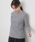 【PETIT BATEAU／プチバトー】ミニマリニエールミラレクルーネック半袖Tシャツ