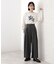 サス付きタックワイドパンツ