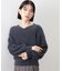 【洗える】上品にきらめく フェザーラメニット