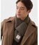 【HARRIS TWEED／ハリスツイード】中綿入り差込マフラー