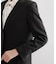 【通勤スタイルに】ダブルクロス ノーカラージャケット/セットアップ可