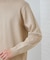 【冬のビジネスシーンに最適】シルキーモックネックニット　洗濯機OK