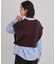 【2点セット】レイヤードスタイルでこなれ見え ニットベスト＆シャツ