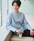 【長く愛せる、定番ロンT】リンクスジャカード長袖Tシャツ