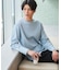 【長く愛せる、定番ロンT】リンクスジャカード長袖Tシャツ