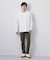 【長く愛せる、定番ロンT】リンクスジャカード長袖Tシャツ