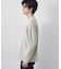 【長く愛せる、定番ロンT】リンクスジャカード長袖Tシャツ