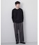 【長く愛せる、定番ロンT】リンクスジャカード長袖Tシャツ