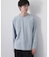 【長く愛せる、定番ロンT】リンクスジャカード長袖Tシャツ