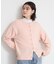 ふわふわミニシャギー クルーネックカーディガン