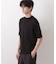 《KURO》半袖モックネックニット 接触冷感