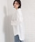 ゆったりシルエットで体型カバー ロングシャツ