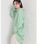 ゆったりシルエットで体型カバー ロングシャツ