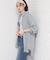 ゆったりシルエットで体型カバー ロングシャツ