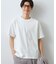 【ジャケットインにもおすすめ！】ジャカード リンクス半袖Tシャツ 洗濯機OK