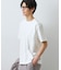 【ジャケットインにもおすすめ！】ジャカード リンクス半袖Tシャツ 洗濯機OK