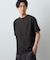 【ジャケットインにもおすすめ！】ジャカード リンクス半袖Tシャツ 洗濯機OK