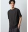 【ジャケットインにもおすすめ！】ジャカード リンクス半袖Tシャツ 洗濯機OK