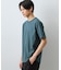 【ジャケットインにもおすすめ！】ジャカード リンクス半袖Tシャツ 洗濯機OK