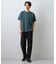 【ジャケットインにもおすすめ！】ジャカード リンクス半袖Tシャツ 洗濯機OK