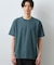 【ジャケットインにもおすすめ！】ジャカード リンクス半袖Tシャツ 洗濯機OK