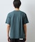 【ジャケットインにもおすすめ！】ジャカード リンクス半袖Tシャツ 洗濯機OK