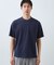 【ジャケットインにおすすめ】ビジネス半袖Tシャツ 洗濯機OK/襟高