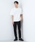 【ラクして決まる！】レイヤード風半袖Tシャツ　洗濯機OK