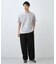 【ラクして決まる！】レイヤード風半袖Tシャツ　洗濯機OK