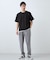 【ラクして決まる！】レイヤード風半袖Tシャツ　洗濯機OK