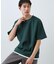 【ラクして決まる！】レイヤード風半袖Tシャツ　洗濯機OK