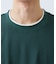 【ラクして決まる！】レイヤード風半袖Tシャツ　洗濯機OK