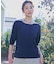 【S-XL/ひんやりタッチ】美しさ際立つ 6分袖ニット 洗濯機OK/UVケア/毛玉になりにくい