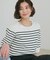 【S-XL/ひんやりタッチ】美しさ際立つ 6分袖ニット 洗濯機OK/UVケア/毛玉になりにくい
