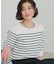 【S-XL/ひんやりタッチ】美しさ際立つ 6分袖ニット 洗濯機OK/UVケア/毛玉になりにくい