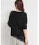【S-XL/ひんやりタッチ】美しさ際立つ 6分袖ニット 洗濯機OK/UVケア/毛玉になりにくい