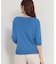 【S-XL/ひんやりタッチ】美しさ際立つ 6分袖ニット 洗濯機OK/UVケア/毛玉になりにくい