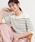 【S-XL/ひんやりタッチ】美しさ際立つ 6分袖ニット 洗濯機OK/UVケア/毛玉になりにくい