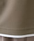 【1枚でちゃんとして見える】ヘンリーネック レイヤード風 半袖Tシャツ 洗濯機OK