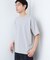 【無地だと少し物足りないという方へ】ジオメトリック柄 半袖Tシャツ 洗濯機OK