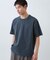 【無地だと少し物足りないという方へ】ジオメトリック柄 半袖Tシャツ 洗濯機OK
