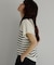【S-XL/ひんやりタッチ】多機能フレンチスリーブニット 洗濯機OK/UVケア/毛玉になりにくい