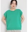 【S-XL/ひんやりタッチ】多機能フレンチスリーブニット 洗濯機OK/UVケア/毛玉になりにくい