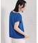 【S-XL/ひんやりタッチ】多機能フレンチスリーブニット 洗濯機OK/UVケア/毛玉になりにくい