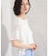 【ひんやりさらさら】軽やかに揺れる シアーフレアスリーブTシャツ