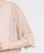 軽やかなレイヤードスタイルに ドロストメッシュニット