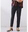 【XS-XL/着丈選べる】細見えストレッチテーパードパンツ